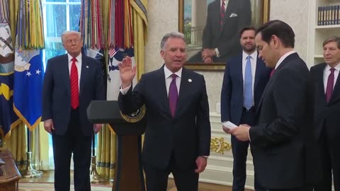 Marco Rubio swears in Steve Witkoff as U.S. Special Envoy to the Middle East
