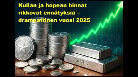 Kullan ja hopean hinnat rikkovat ennätyksiä - dramaattinen vuosi 2025