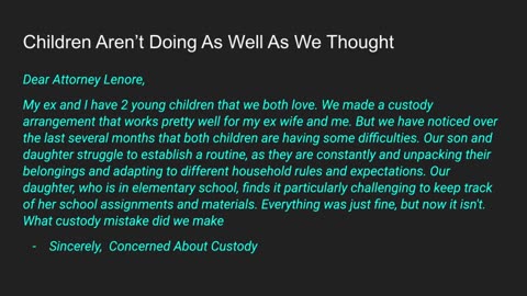 Keep the Children in Mind - Divorce Done Differently