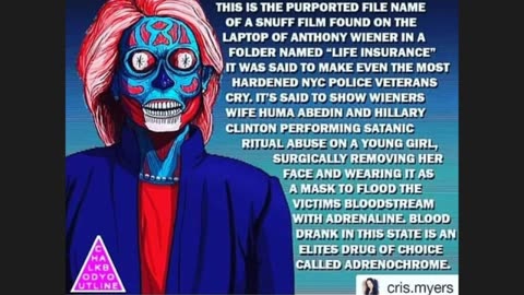 What is Adrenochrome？？Fren News weekend Warrior