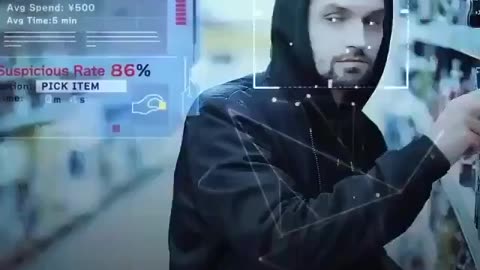 Pre-Crime AI detects possible shoplifters...