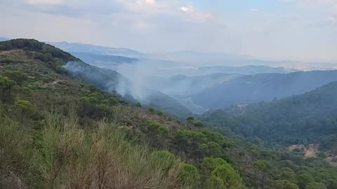 Natyra i vjen në ndihmë Drenovës, shiu shuan flakët që rrezikuan puset e naftës