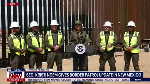 Sec. Kristi Noem - Southern border wall to be painted black at Trump's request PLUS The Rolling Stones - Paint It, Black (Official Lyric Video) PAINT IT BLACK