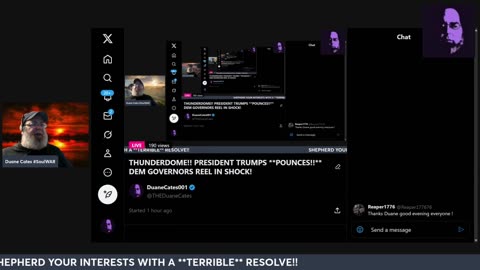 THUNDERDOME!! PRESIDENT TRUMPS **POUNCES!!** DEM GOVERNORS REEL IN SHOCK!