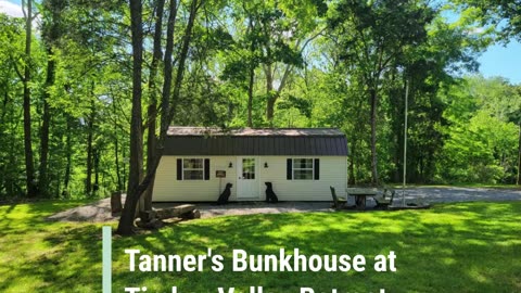 Family Glamping Getaway Clear Spring MD Timber Valley Retreat Tanner's Bunkhouse