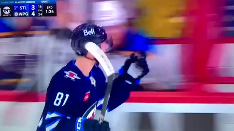 ✈️Jets LW #81 Kyle Connor 🥅(1)🏒Wrist-Shot Goal