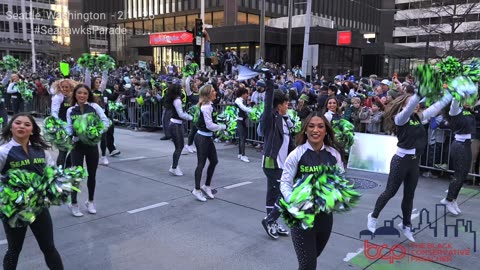Seattle Seahawks Superbowl XL Victory Parade Highlights