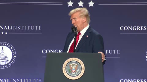 President Trump Gives Remarks to GOP Members of Congress