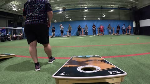 6.17.25 NTX Cornhole A league, week 5 - Match 2 Game 1