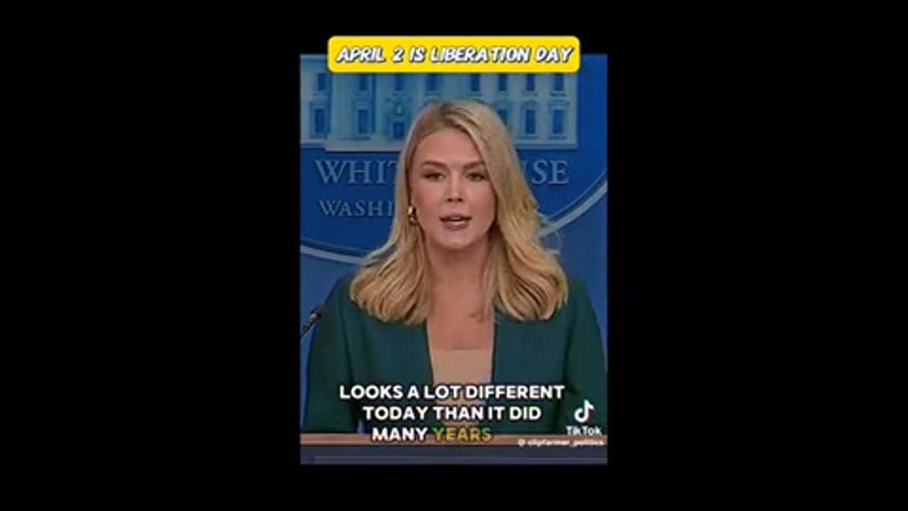 Leavitt on Liberation Day ..