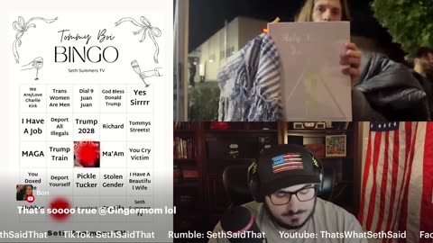 Temu False Profit Tries To Get #Tommy Boi To Join A Cult At #Portland #ANTIFA #ICE #Protest