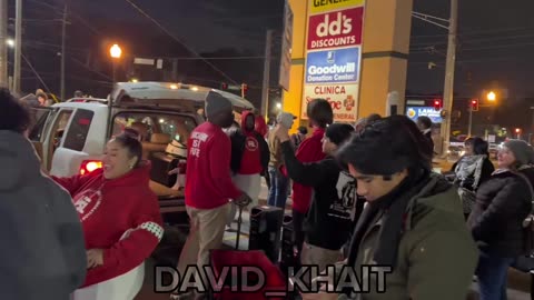 Leftist agitators are paid and got CAUGHT