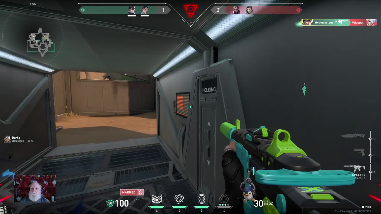 Santa gets a Valorant ACE