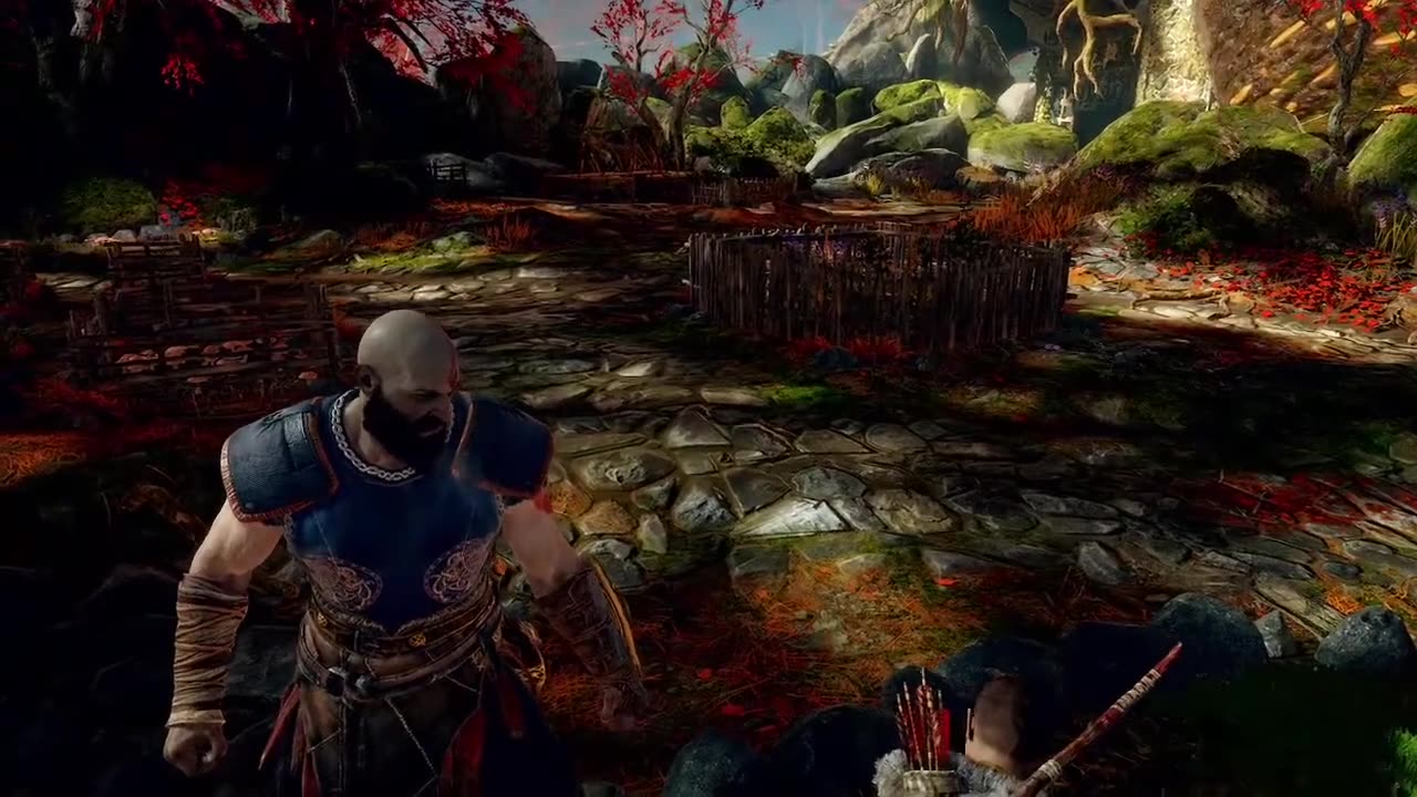 God of War - Path to the Mountain - Collect the White Petaled Flower