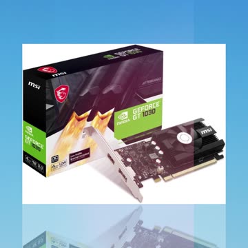 🔹 MSI GeForce GT 1030 4GD4 LP OC - Budget-Friendly Performance! 🔹 #techreview #GraphicsCard