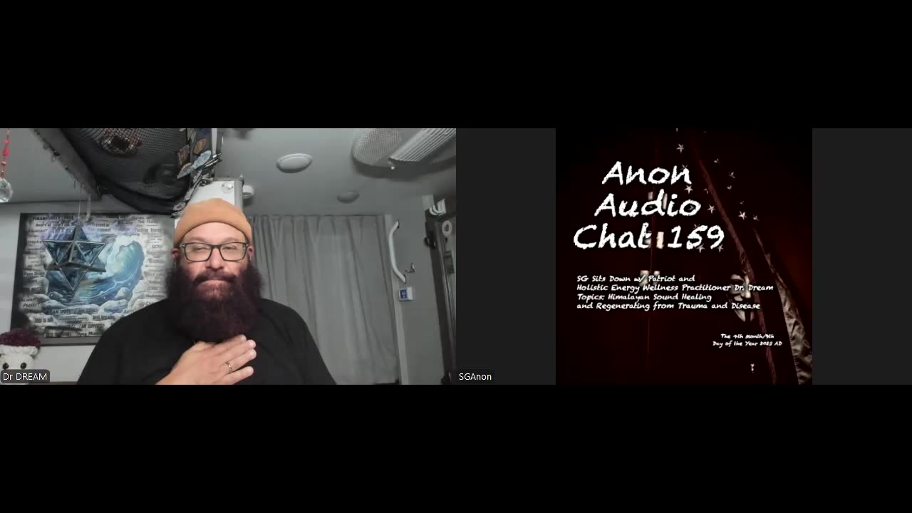 (4/9/2025) | AUDIO CHAT 159 | SG Sits Down w/ Holistic Lifestyle Guide Dr. Dream: Himalayan Healing and the Emotional Body