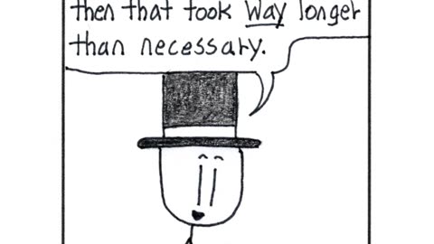 Sticky Shorts: Total Loss (Stick-y Humor Comic Video)