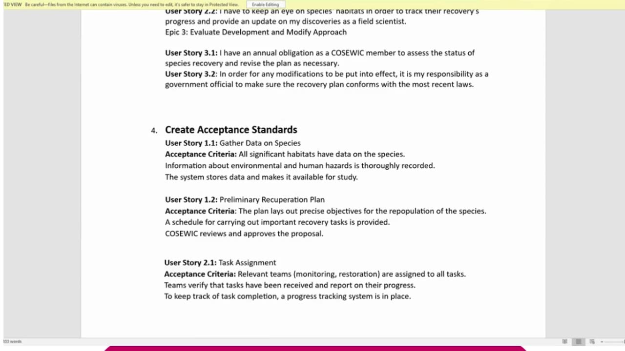 Student Work(Systems Analysis & Design)|24F_CST2234_450 | Module 4&5 Work Video| Algonquin College