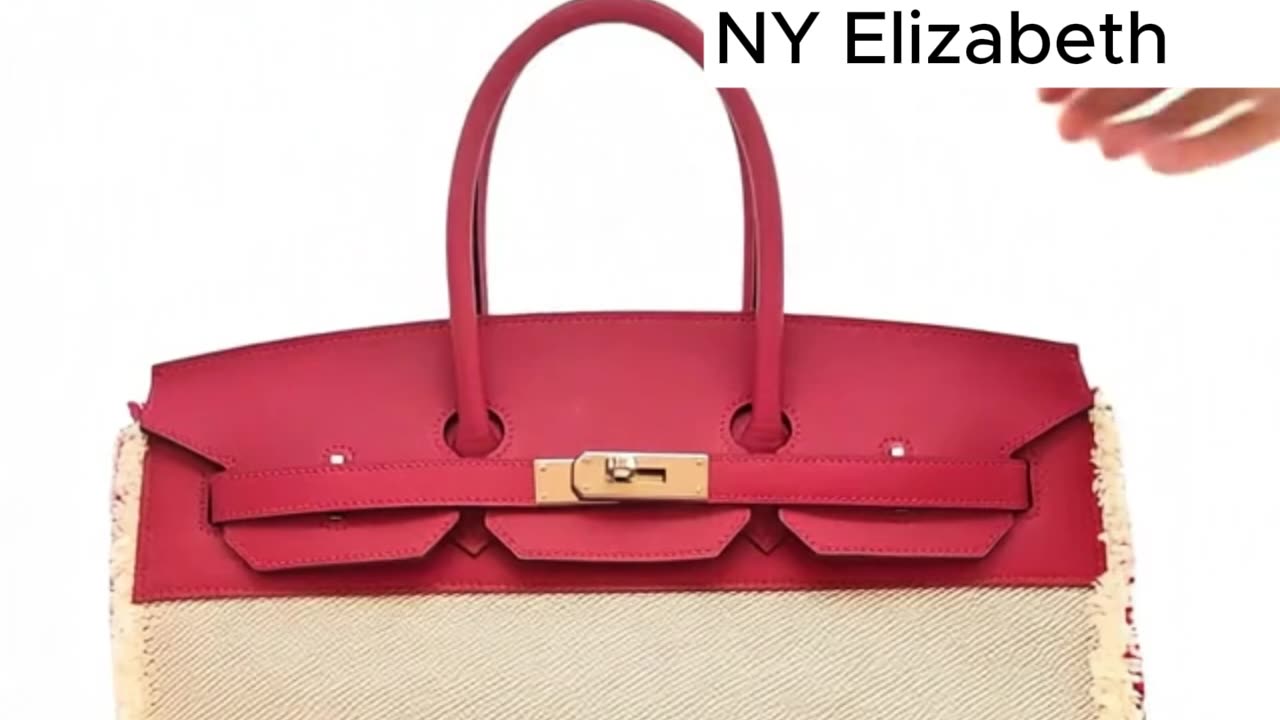 HERMÈS BIRKIN 35 “FREY FRAY” TWILL & SWIFT