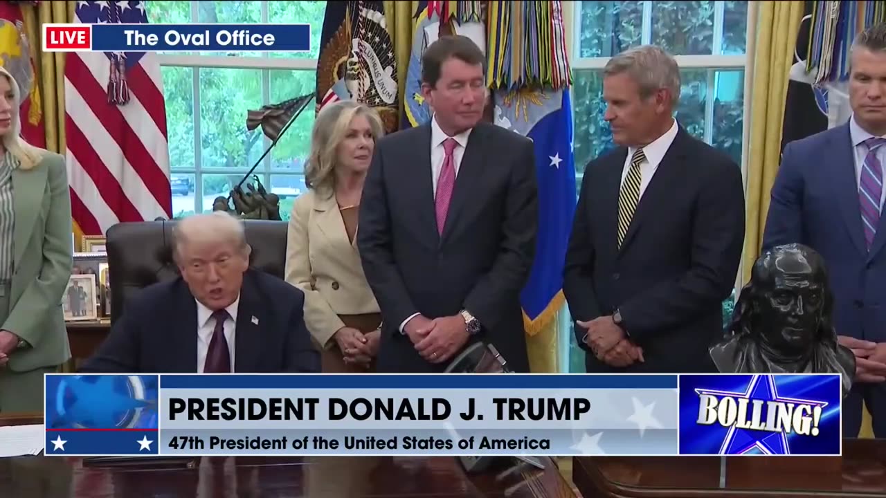 GOV. LEE THANKS PRESIDENT TRUMP FOR HIS RESOURCES FOR THE CITY OF MEMPHIS