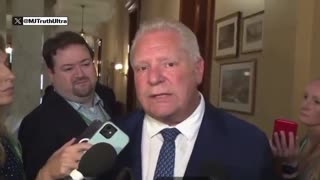 Doug Ford says they will continue their fake Reagan ad campaign against tariffs