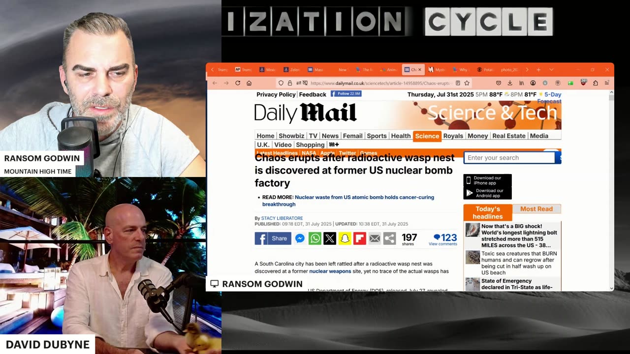 Civilization Cycle : Floods, Tsunamis and Inflation OH MY!