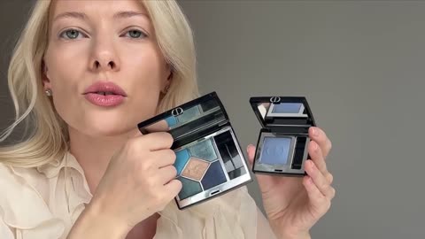 Soft Glam Tutorial - Spring Blue & Pink Smokey Eye P17
