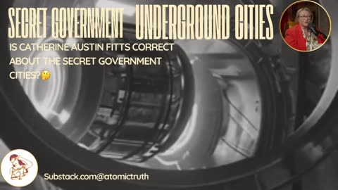 Secret Government Underground Cities Paid for with Our Tax 💲- Catherine Austin Fitts