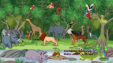 Animals kids entertainment poem