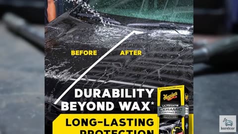 Meguiar's Ultimate Ceramic Coating Kit - Premium Kit for Cars Delivers Ultra-Dur