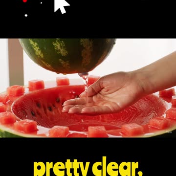 Usable Watermelon Sink #viral