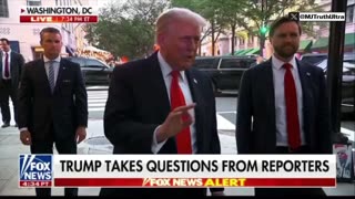 Reporter: Did you sign the Epstein birthday letter?