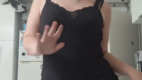 So tall tgirl dancing to us