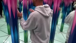🤣🔍 Getting Lost in a Mirror Maze is Hilarious! | FunFM