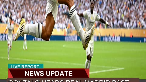 Gonzalo Heads Real Madrid Past Juventus and Into C