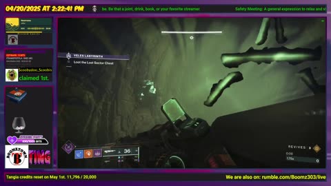 Destiny 2: Happy Easter! 4-20-25 Veles Labyrinth is the Lost Sector. Arc/Void Surge.