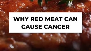 🥩 Why Red Meat Can Cause Cancer? 🧬