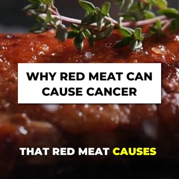 🥩 Why Red Meat Can Cause Cancer? 🧬