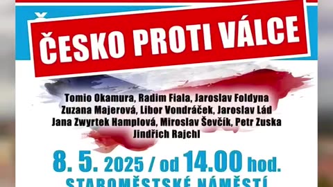 Tomio Okamura - Pozvánka na demonstraci 8.5. 2025
