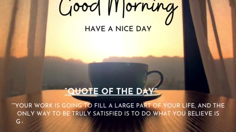 "QUOTE OF THE DAY"