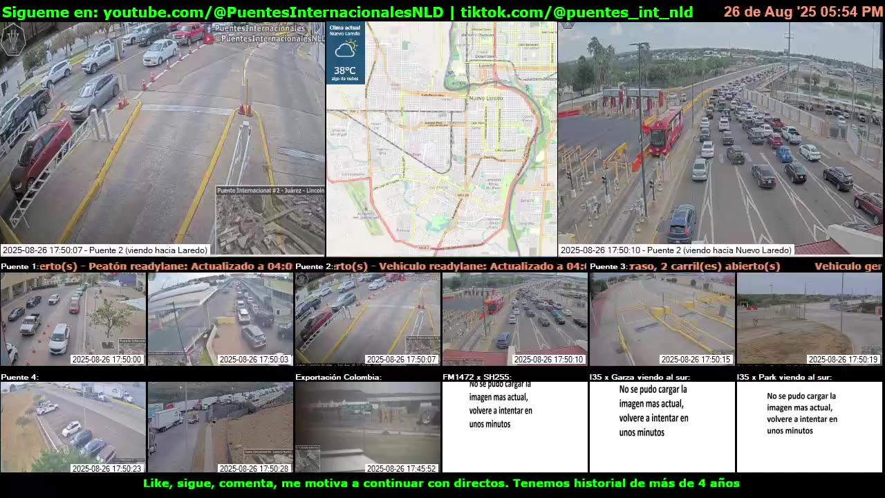 Puentes Internacionales NLD (Youtube / TikTok)