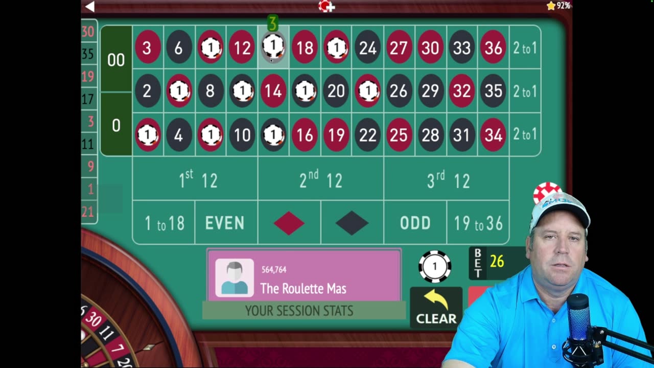 Amazing new roulette system wins big