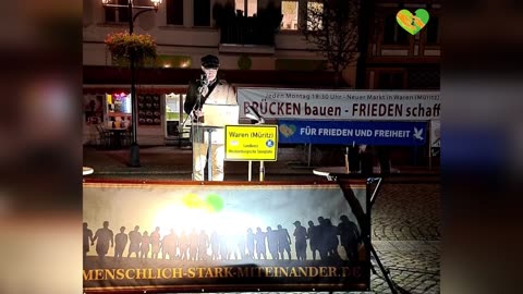 Waren (Müritz - die 140 igste Kundgebung 10-11-2025