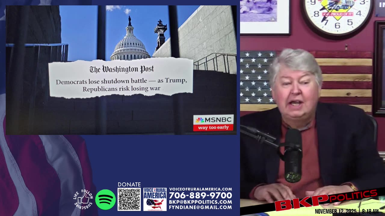 Shutdown Circus: GOP's Bloodbath, Fiscal Fiascos, and Epstein's Shadowy Files