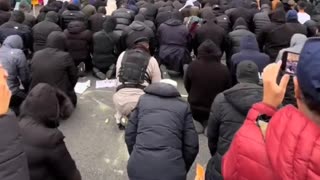 There are over 500 mosques in London, but they decide to occupy the streets.