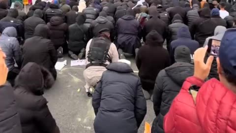 There are over 500 mosques in London, but they decide to occupy the streets.