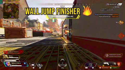 Wattson Wall Jump Finisher ⚡ | Apex Legends Kings Canyon Gameplay