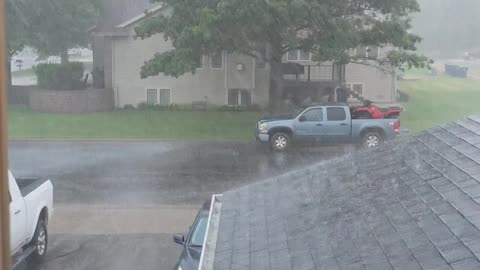 Rain coming in Waves 🌊
