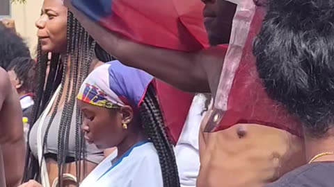 Haitians at the 58th Annual New York Carnival Parade.