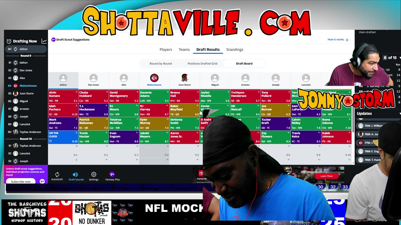 LIVE NFL MOCK DRAFT 2025